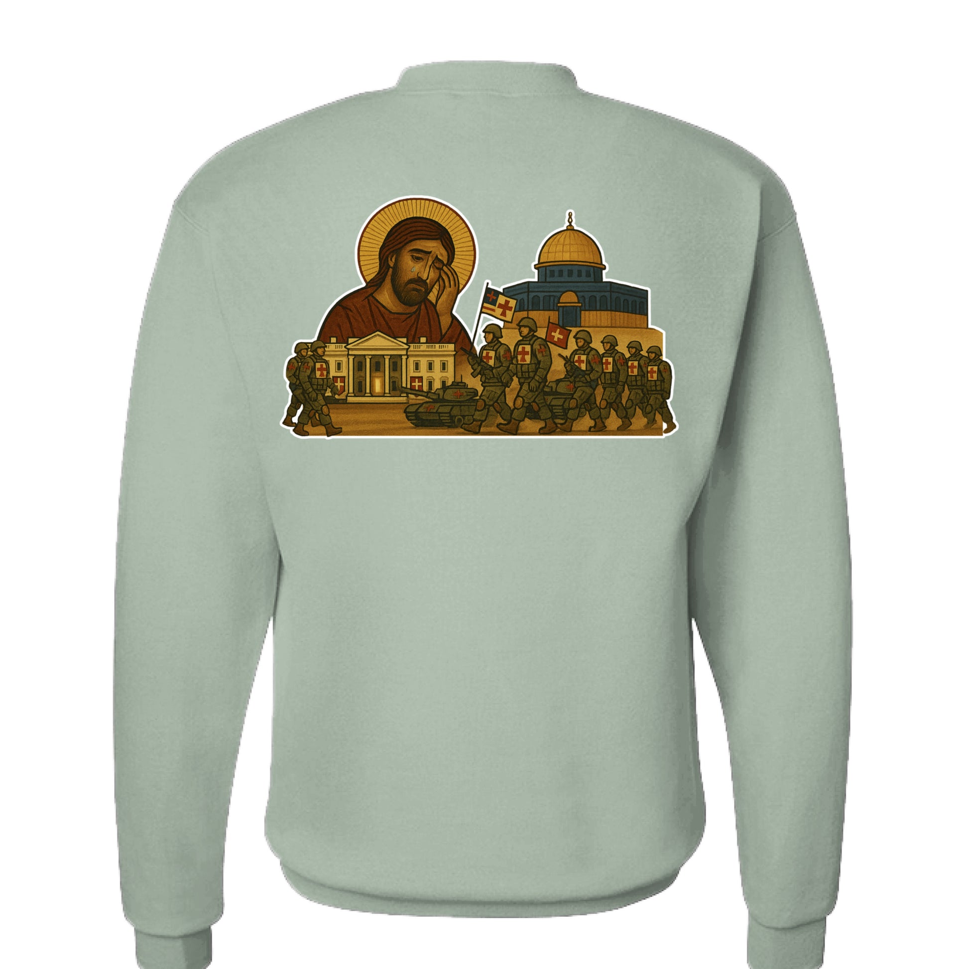 STONEWASH GREEN - BACK